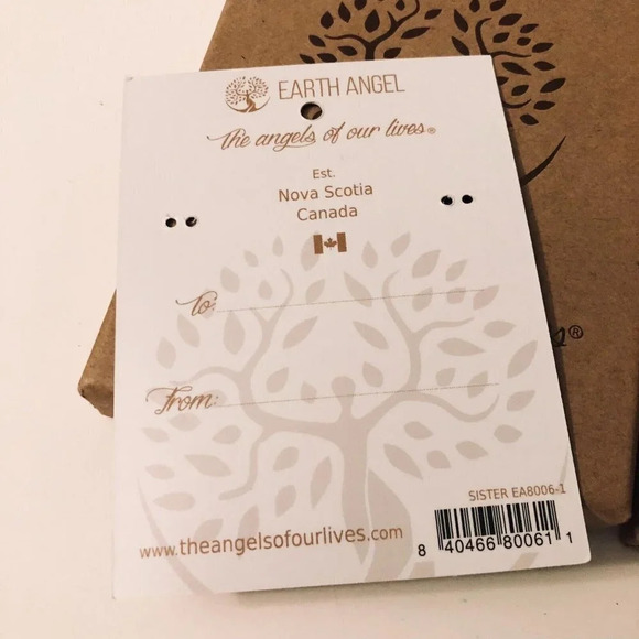 Earth  Angel Angels Of Our Lives Sister Expandable Bracelet With Charms - Picture 4 of 10